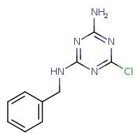 N2-benzyl-6-chloro-1,3,5-triazine-2,4-diamine