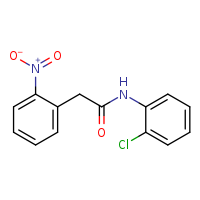 N-(2-chlorophenyl)-2-(2-nitrophenyl)acetamide