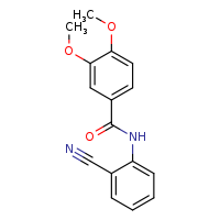 N-(2-cyanophenyl)-3,4-dimethoxybenzamide