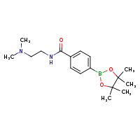 N-[2-(dimethylamino)ethyl]-4-(4,4,5,5-tetramethyl-1,3,2-dioxaborolan-2-yl)benzamide
