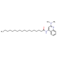 N-[2-(dimethylamino)quinolin-4-yl]octadecanamide
