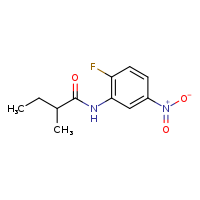 N-(2-fluoro-5-nitrophenyl)-2-methylbutanamide