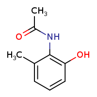 N-(2-hydroxy-6-methylphenyl)acetamide