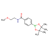N-(2-methoxyethyl)-4-(4,4,5,5-tetramethyl-1,3,2-dioxaborolan-2-yl)benzamide
