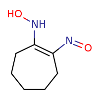 N-(2-nitrosocyclohept-1-en-1-yl)hydroxylamine