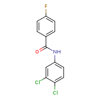 N-(3,4-dichlorophenyl)-4-fluorobenzamide