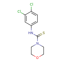 N-(3,4-dichlorophenyl)morpholine-4-carbothioamide