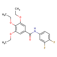 N-(3,4-difluorophenyl)-3,4,5-triethoxybenzamide