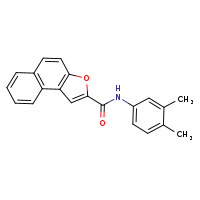 N-(3,4-dimethylphenyl)naphtho[2,1-b]furan-2-carboxamide
