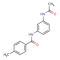 N-(3-acetamidophenyl)-4-methylbenzamide