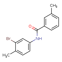 N-(3-bromo-4-methylphenyl)-3-methylbenzamide