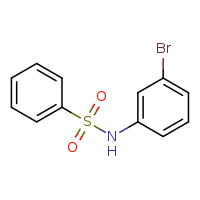 N-(3-bromophenyl)benzenesulfonamide