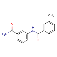 N-(3-carbamoylphenyl)-3-methylbenzamide