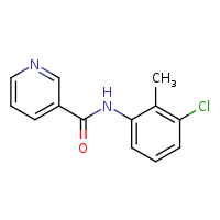 N-(3-chloro-2-methylphenyl)pyridine-3-carboxamide