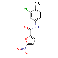 N-(3-chloro-4-methylphenyl)-5-nitrofuran-2-carboxamide