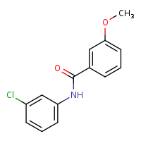 N-(3-chlorophenyl)-3-methoxybenzamide