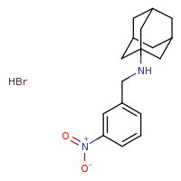 N-[(3-nitrophenyl)methyl]adamantan-1-amine hydrobromide