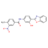 N-[4-(1,3-benzoxazol-2-yl)-3-hydroxyphenyl]-4-methyl-3-nitrobenzamide