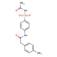 N-{4-[2-(4-methylphenyl)acetamido]benzenesulfonyl}acetamide