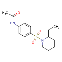 N-[4-(2-ethylpiperidin-1-ylsulfonyl)phenyl]acetamide