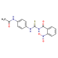 N-[4-({[(2-nitrophenyl)formamido]methanethioyl}amino)phenyl]acetamide