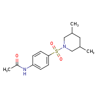 N-[4-(3,5-dimethylpiperidin-1-ylsulfonyl)phenyl]acetamide
