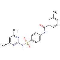 N-{4-[(4,6-dimethylpyrimidin-2-yl)sulfamoyl]phenyl}-3-methylbenzamide