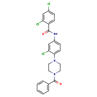 N-[4-(4-benzoylpiperazin-1-yl)-3-chlorophenyl]-2,4-dichlorobenzamide