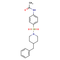 N-[4-(4-benzylpiperidin-1-ylsulfonyl)phenyl]acetamide