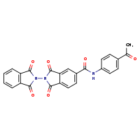 N-(4-acetylphenyl)-1,1',3,3'-tetraoxo-[2,2'-biisoindole]-5-carboxamide