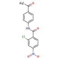 N-(4-acetylphenyl)-2-chloro-4-nitrobenzamide