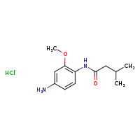N-(4-amino-2-methoxyphenyl)-3-methylbutanamide hydrochloride