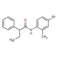 N-(4-bromo-2-methylphenyl)-2-phenylbutanamide