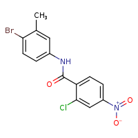 N-(4-bromo-3-methylphenyl)-2-chloro-4-nitrobenzamide