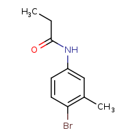 N-(4-bromo-3-methylphenyl)propanamide