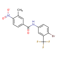 N-[4-bromo-3-(trifluoromethyl)phenyl]-3-methyl-4-nitrobenzamide