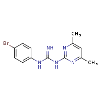 N-(4-bromophenyl)-N'-(4,6-dimethylpyrimidin-2-yl)guanidine