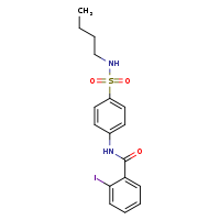 N-[4-(butylsulfamoyl)phenyl]-2-iodobenzamide