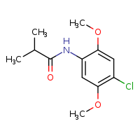 N-(4-chloro-2,5-dimethoxyphenyl)-2-methylpropanamide
