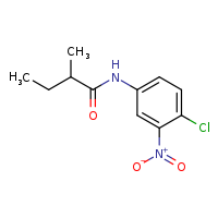 N-(4-chloro-3-nitrophenyl)-2-methylbutanamide