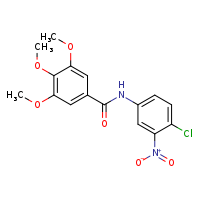 N-(4-chloro-3-nitrophenyl)-3,4,5-trimethoxybenzamide