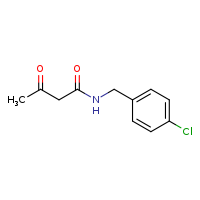 N-[(4-chlorophenyl)methyl]-3-oxobutanamide
