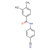 N-(4-cyanophenyl)-3,4-dimethylbenzamide