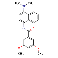 N-[4-(dimethylamino)naphthalen-1-yl]-3,5-dimethoxybenzamide