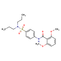 N-[4-(dipropylsulfamoyl)phenyl]-2,6-dimethoxybenzamide