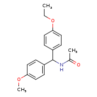 N-[(4-ethoxyphenyl)(4-methoxyphenyl)methyl]acetamide