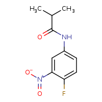 N-(4-fluoro-3-nitrophenyl)-2-methylpropanamide