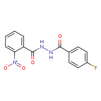 N'-(4-fluorobenzoyl)-2-nitrobenzohydrazide