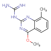 N-(4-methoxy-8-methylquinazolin-2-yl)guanidine