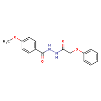 N'-(4-methoxybenzoyl)-2-phenoxyacetohydrazide